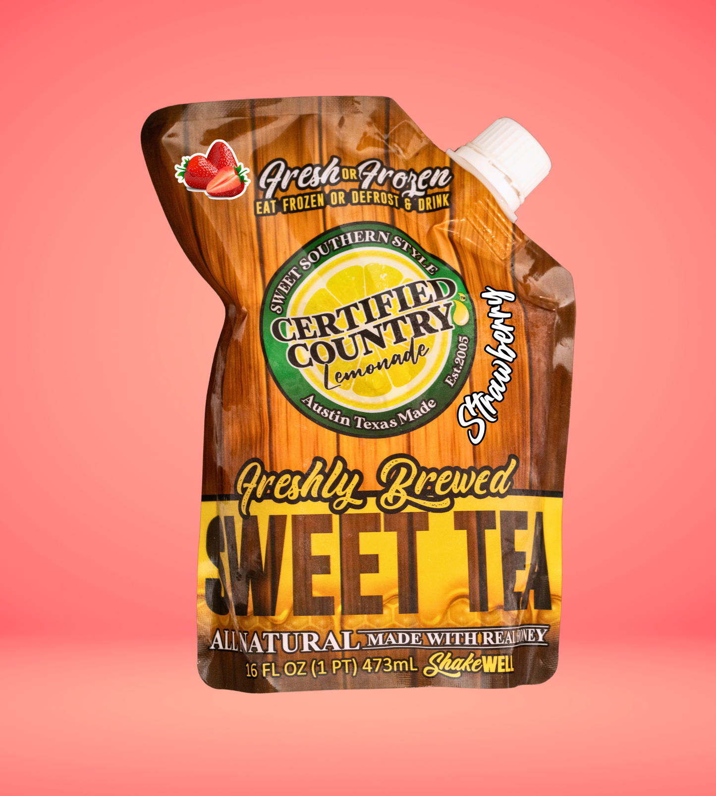 Strawberry Sweet Tea Pouch