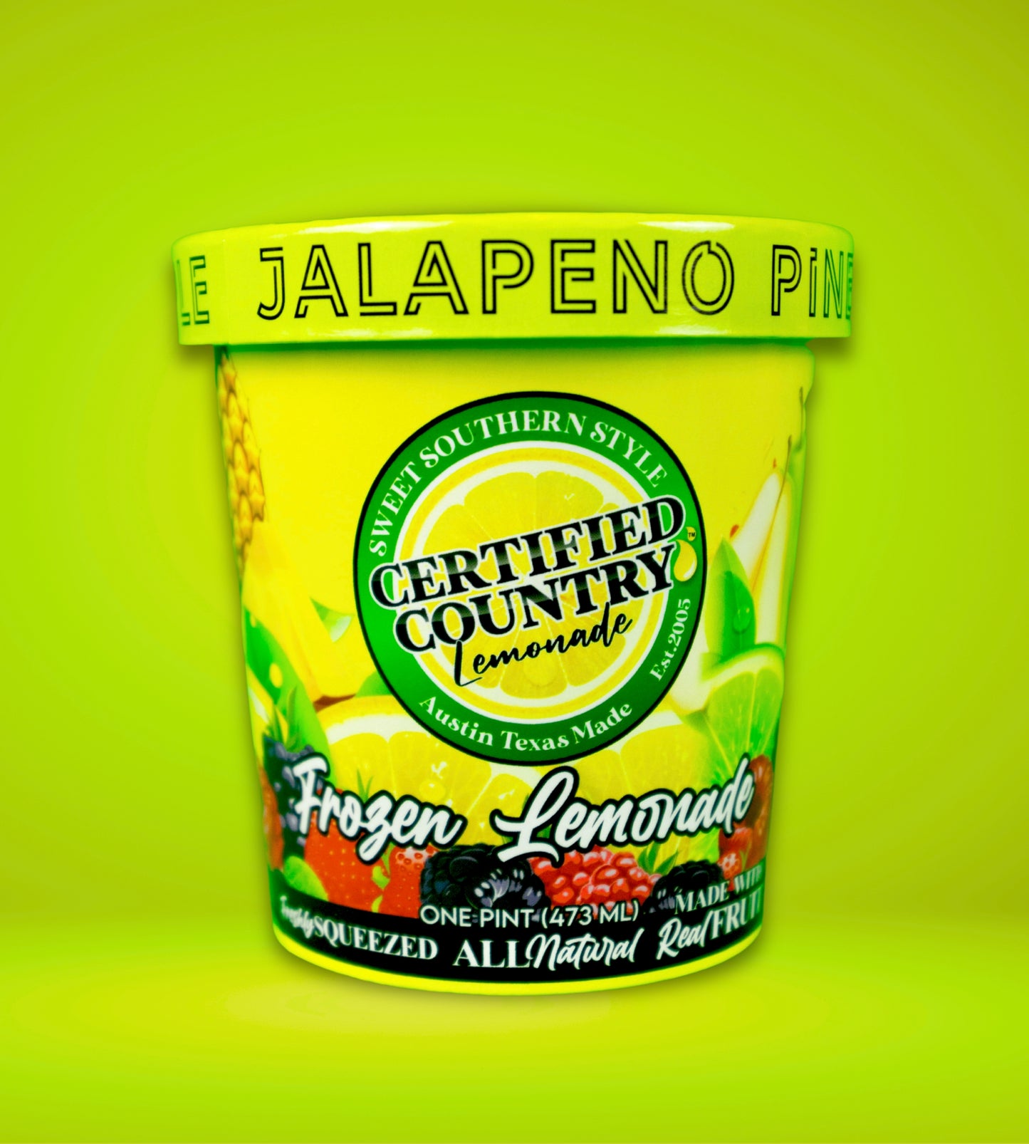 Jalapeño Pineapple Lemonade Pint